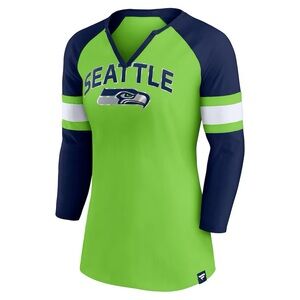 Fanatics Seattle Seahawks 3/4 sleeve t-shirt